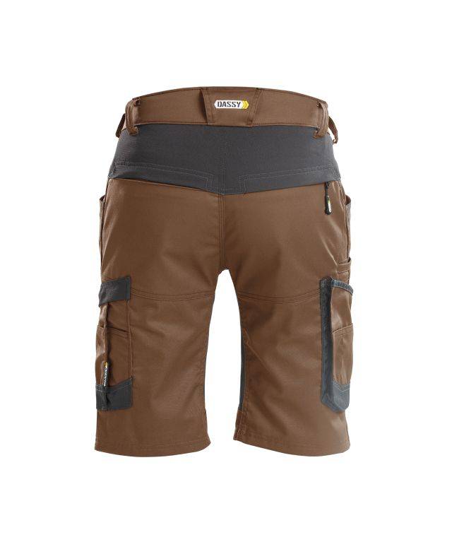 DASSY Axis Short Stretch 250082 6541 LEHMBRAUN/ANTHRAZITGRAU Gr. 44