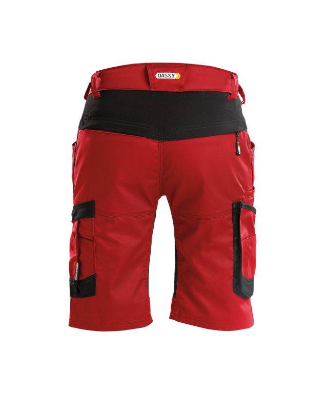 DASSY Axis Short Stretch 250082 6674 ROT/SCHWARZ Gr. 64