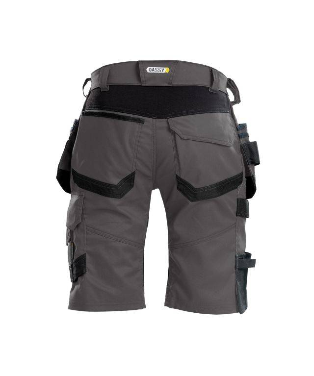 DASSY Trix Multit.-Short Stretch 250083 6479 ANTHRAZITGRAU/SCHWARZ Gr. 48