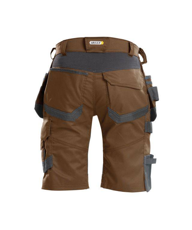 DASSY Trix Multit.-Short Stretch 250083 6541 LEHMBRAUN/ANTHRAZITGRAU Gr. 64