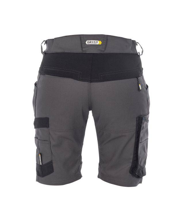 Arbeitsshorts mit Stretch für Damen, ANTHRAZITGRAU/SCHWARZ, Gr. 38