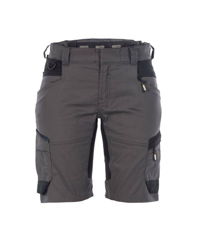 Arbeitsshorts mit Stretch für Damen, ANTHRAZITGRAU/SCHWARZ, Gr. 48