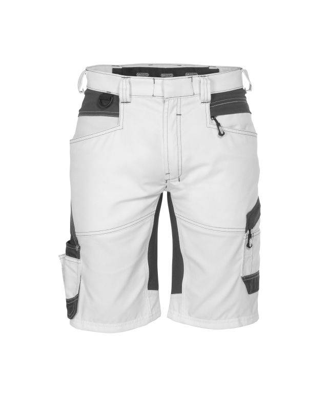 Malershorts mit Stretch, WEIß/ANTHRAZITGRAU, Gr. 44