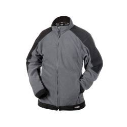 DASSY Kazan Fleecejacke 300217 6471 ZEMENTGRAU/SCHWARZ Gr. 2XL