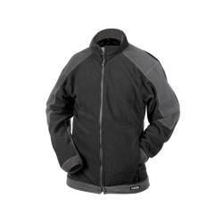 DASSY Kazan Fleecejacke 300217 6741 SCHWARZ/ZEMENTGRAU Gr. 2XL