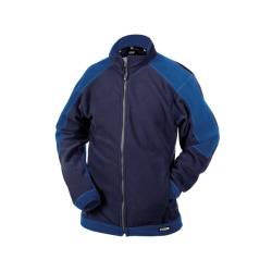 DASSY Kazan Fleecejacke 300217 6821 DUNKELBLAU/KORNBLAU Gr. 2XL