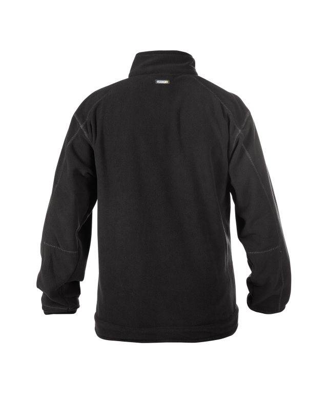 Fleecejacke, SCHWARZ, Gr. XL