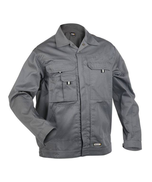 Arbeitsjacke, ZEMENTGRAU, Gr. S