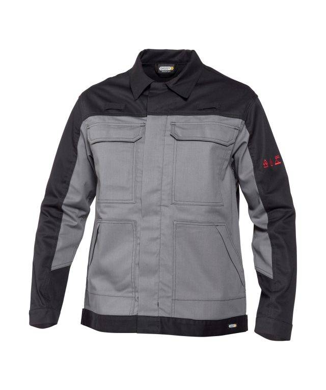 Multinorm Arbeitsjacke, GRAFITGRAU/SCHWARZ, Gr. M