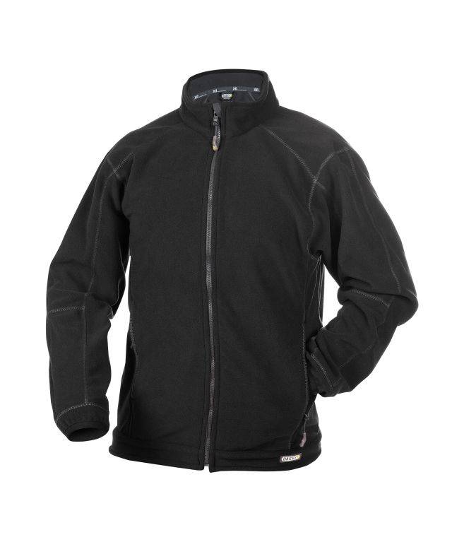 Fleecejacke für Damen, SCHWARZ, Gr. 2XL