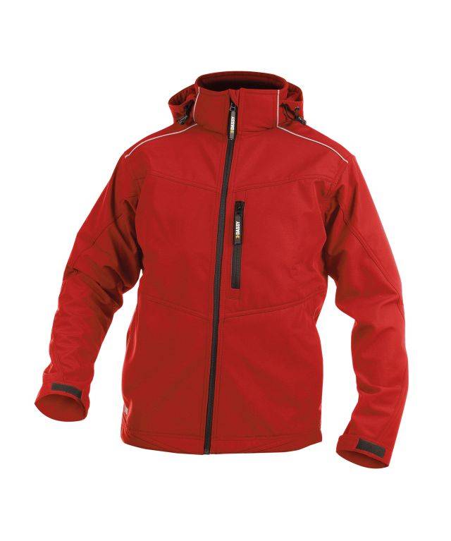 Softshell-Jacke, ROT, Gr. XL
