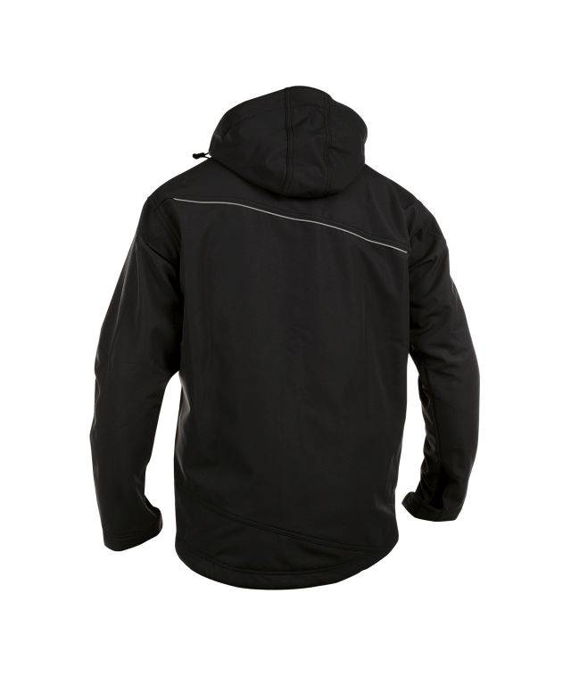 Softshell-Jacke, SCHWARZ, Gr. S
