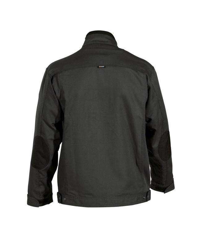Canvas Arbeitsjacke, ANTHRAZITGRAU/SCHWARZ, Gr. M