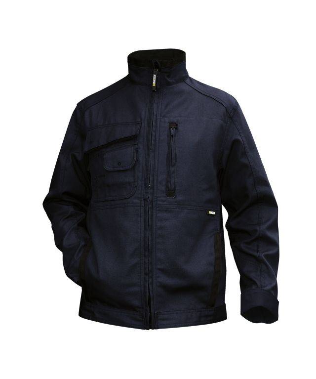 DASSY Kent Canvas Arbeitsjacke 300316 6876 NACHTBLAU/SCHWARZ Gr. L