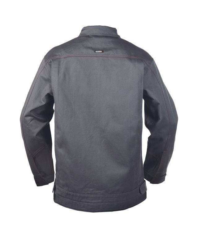 Flammhemmende Arbeitsjacke, ZEMENTGRAU, Gr. 3XL