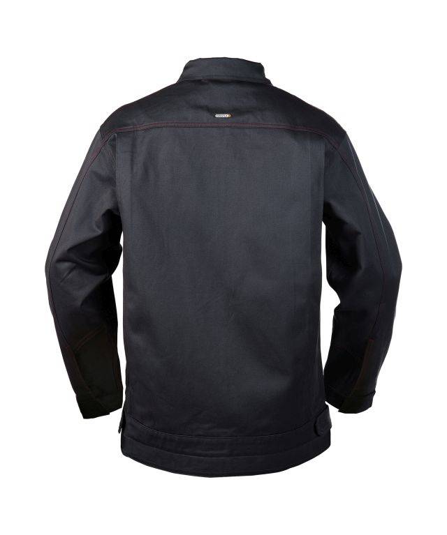 Flammhemmende Arbeitsjacke, SCHWARZ, Gr. 2XL