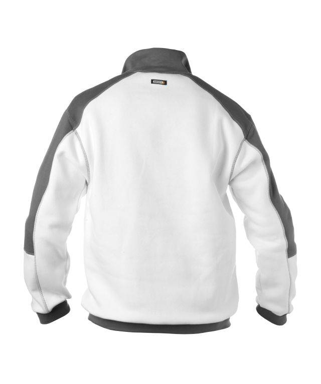 DASSY Basiel 2farbiges Sweatshirt 300358 6141 WEIß/ZEMENTGRAU Gr. L