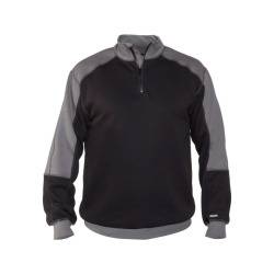 DASSY Basiel 2farbiges Sweatshirt 300358 6741 SCHWARZ/ZEMENTGRAU Gr. 2XL