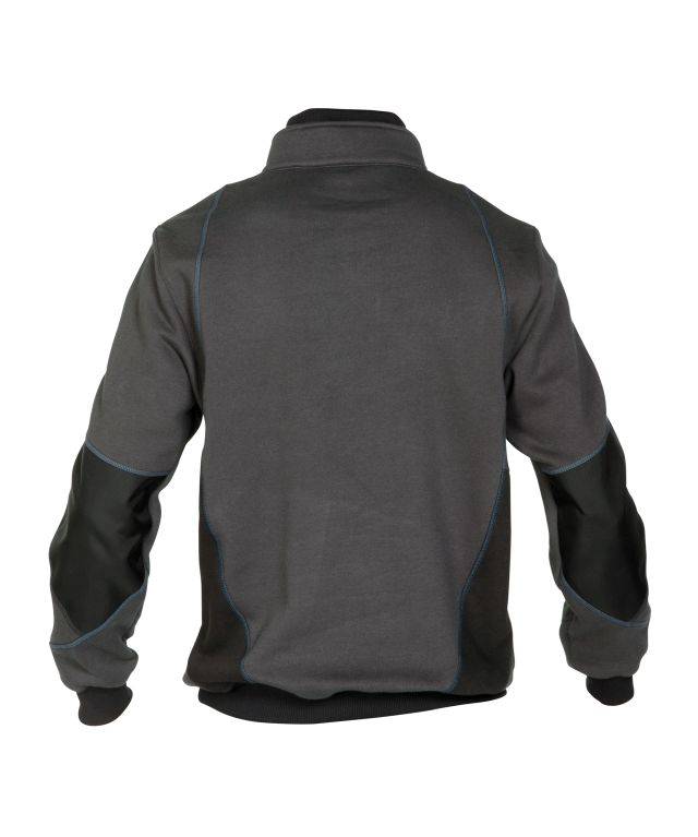 Sweatshirt, ANTHRAZITGRAU/SCHWARZ, Gr. XL