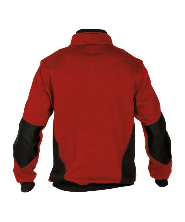 DASSY Stellar Sweatshirt 300394 6674 ROT/SCHWARZ Gr. 3XL