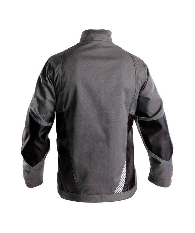 Arbeitsjacke, ANTHRAZITGRAU/SCHWARZ, Gr. XL