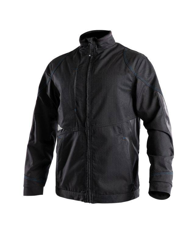 Arbeitsjacke, SCHWARZ/ANTHRAZITGRAU, Gr. 2XL