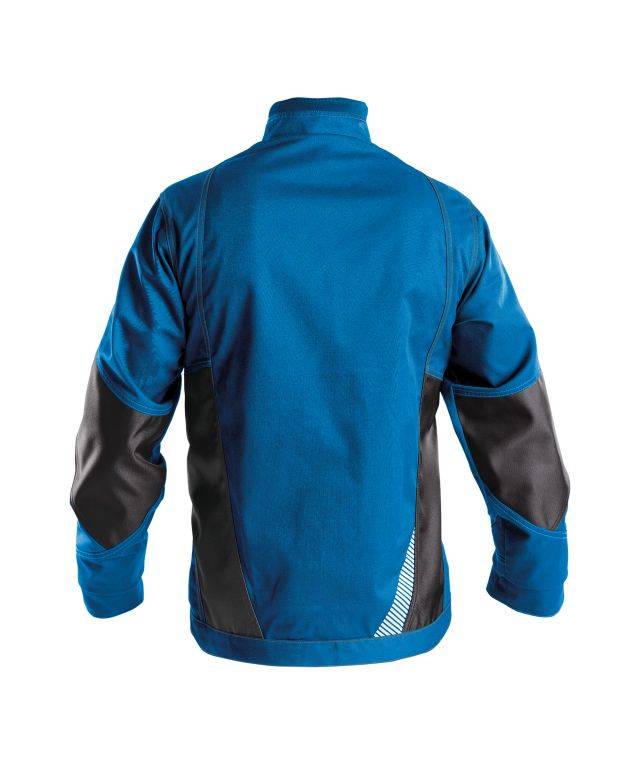 Arbeitsjacke, AZURBLAU/ANTHRAZITGRAU, Gr. XS