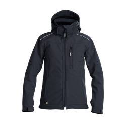 DASSY Tavira Softshell-Jacke für Damen 300439 0704 SCHWARZ Gr. L