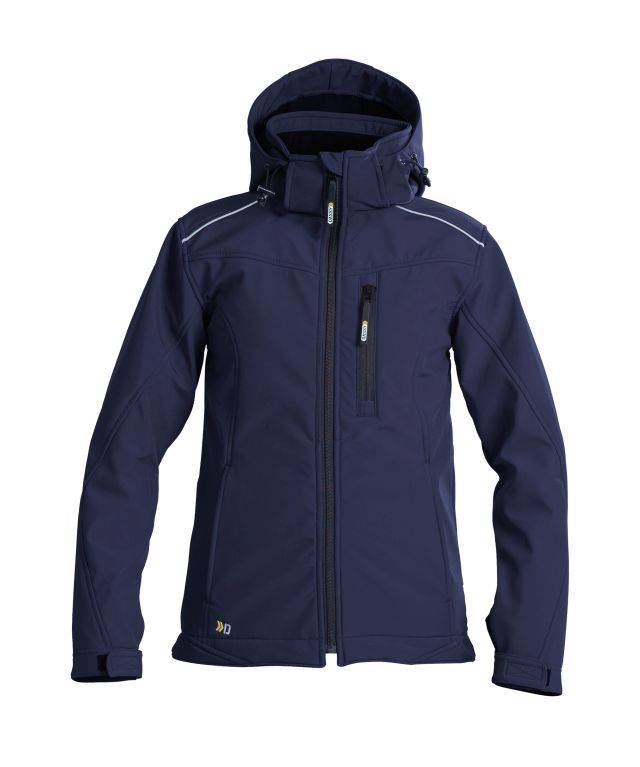 Softshell-Jacke für Damen, DUNKELBLAU, Gr. 2XL