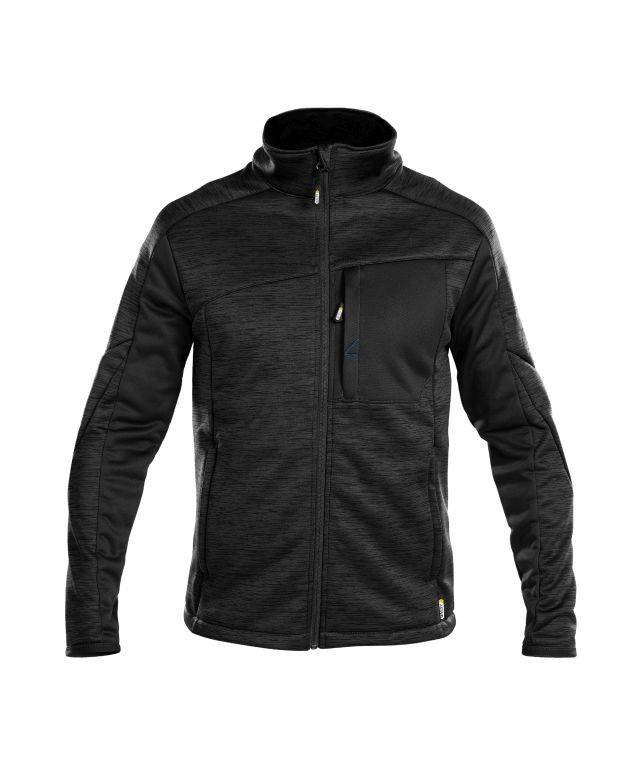 Midlayer-Jacke, SCHWARZ, Gr. XS