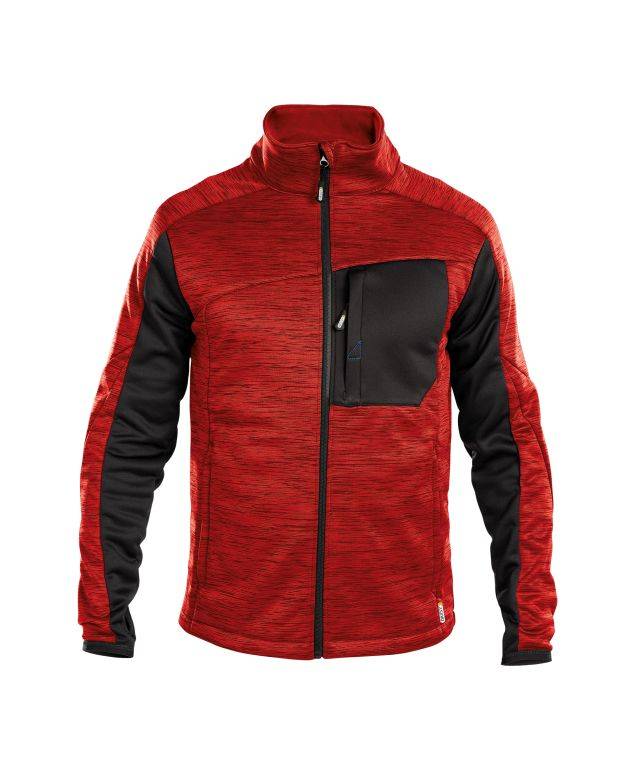Midlayer-Jacke, ROT/SCHWARZ, Gr. XS