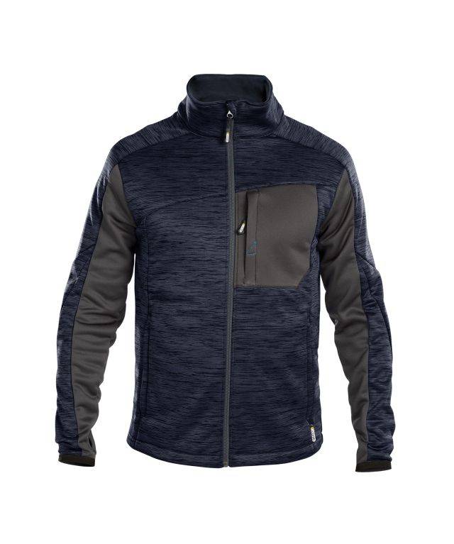 Midlayer-Jacke, NACHTBLAU/ANTHRAZITGRAU, Gr. M