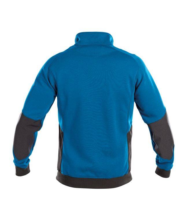 DASSY Velox Sweatshirt 300450 6846 AZURBLAU/ANTHRAZITGRAU Gr. S