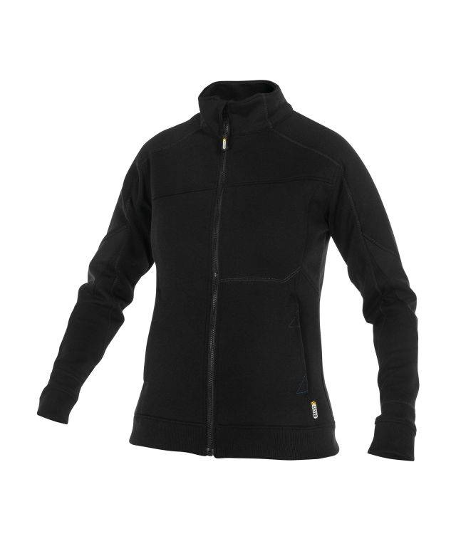 Sweatshirt für Damen, SCHWARZ, Gr. XS