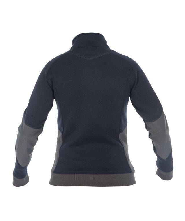 Sweatshirt für Damen, NACHTBLAU/ANTHRAZITGRAU, Gr. L