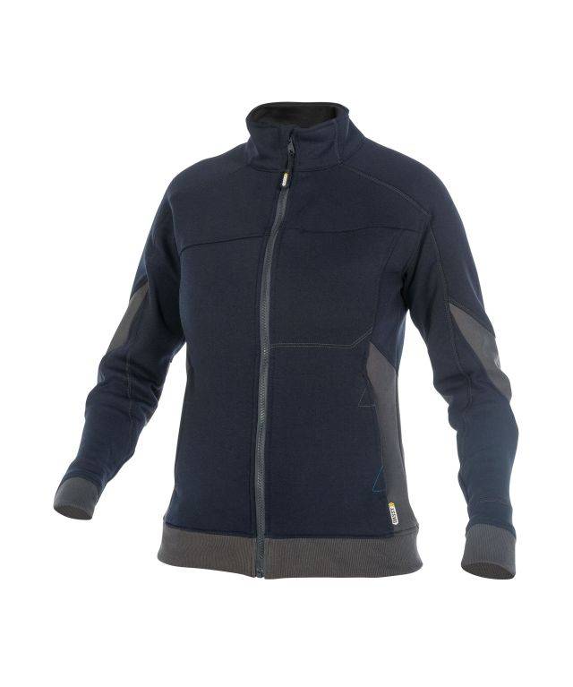 Sweatshirt für Damen, NACHTBLAU/ANTHRAZITGRAU, Gr. S