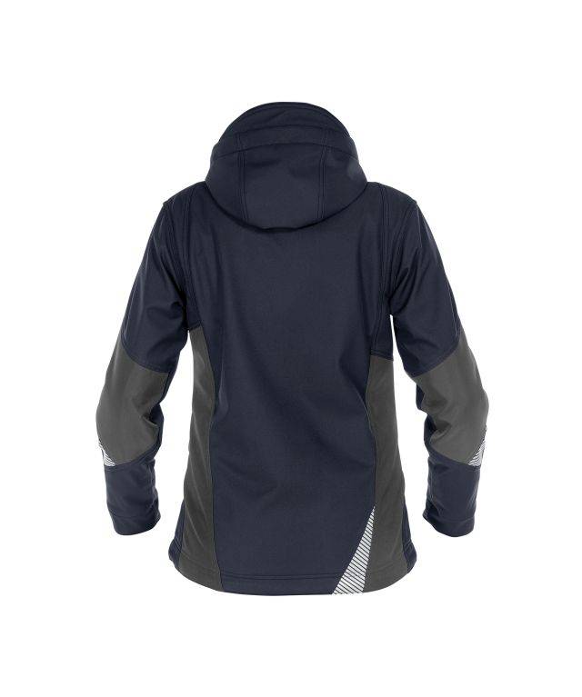 Softshell-Jacke für Damen, NACHTBLAU/ANTHRAZITGRAU, Gr. L