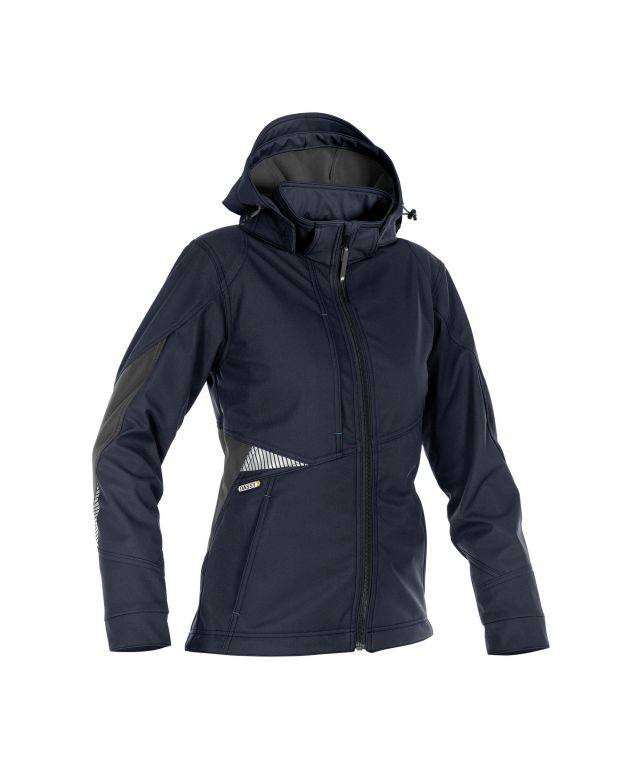 Softshell-Jacke für Damen, NACHTBLAU/ANTHRAZITGRAU, Gr. S