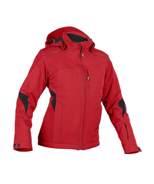 Stretch-Winterjacke für Damen, ROT, Gr. L