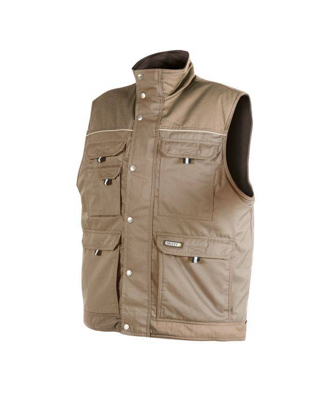 Weste, KHAKI, Gr. XS