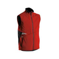 DASSY Fusion Softshell-Weste 350111 6674 ROT/SCHWARZ Gr. 2XL