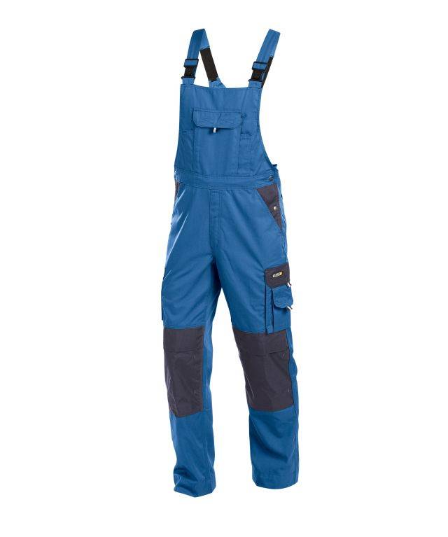 DASSY Versailles Latzhose Kniepolstert. 400124 6281 KORNBLAU/DUNKELBLAU Gr. 46