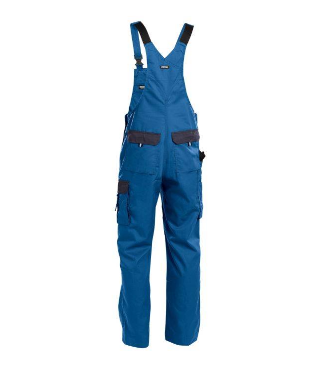 DASSY Versailles Latzhose Kniepolstert. 400124 6281 KORNBLAU/DUNKELBLAU Gr. 46