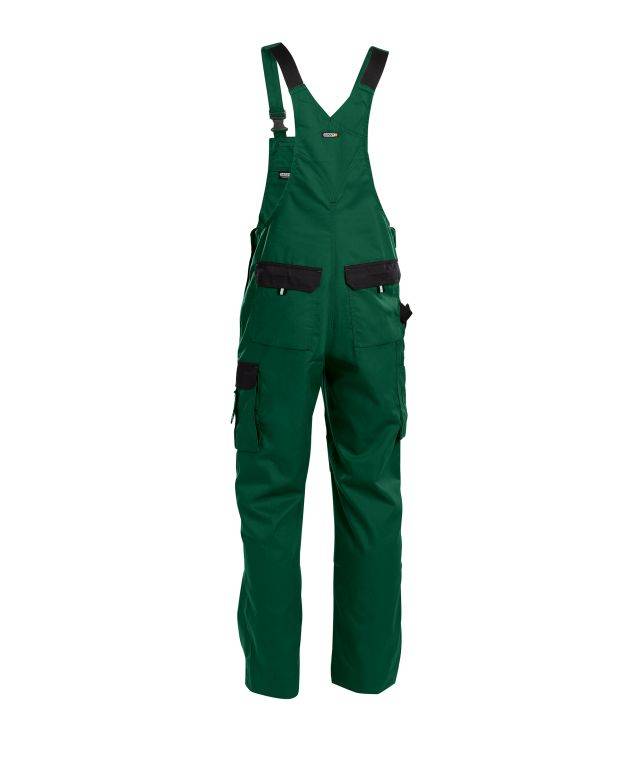 DASSY Versailles Latzhose Kniepolstert. 400124 6371 FLASCHENGRÜN/SCHWARZ Gr. 58