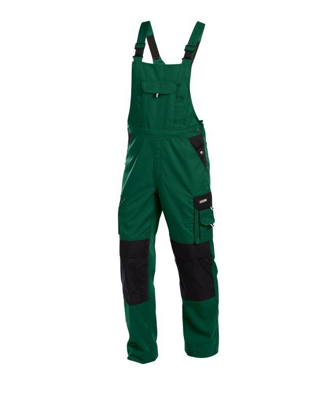 DASSY Versailles Latzhose Kniepolstert. 400124 6371 FLASCHENGRÜN/SCHWARZ Gr. 64