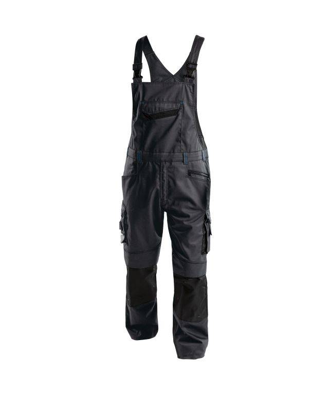 DASSY Voltic Latzhose Kniepolstert. 400148 6479 ANTHRAZITGRAU/SCHWARZ Gr. 53