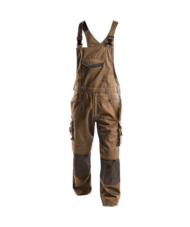 DASSY Voltic Latzhose Kniepolstert. 400148 6541 LEHMBRAUN/ANTHRAZITGRAU Gr. 60