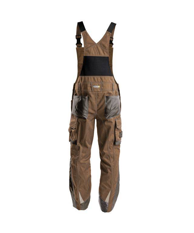 DASSY Voltic Latzhose Kniepolstert. 400148 6541 LEHMBRAUN/ANTHRAZITGRAU Gr. 56-