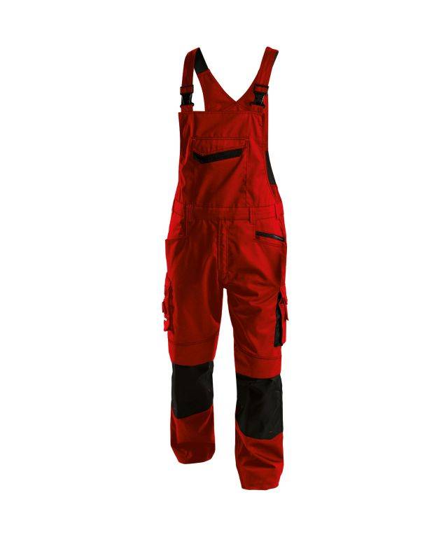 DASSY Voltic Latzhose Kniepolstert. 400148 6674 ROT/SCHWARZ Gr. 64