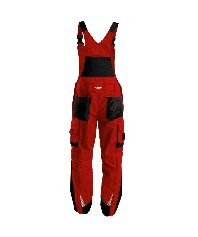 DASSY Voltic Latzhose Kniepolstert. 400148 6674 ROT/SCHWARZ Gr. 64